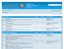 Tablet Screenshot of forum.jajjun.com